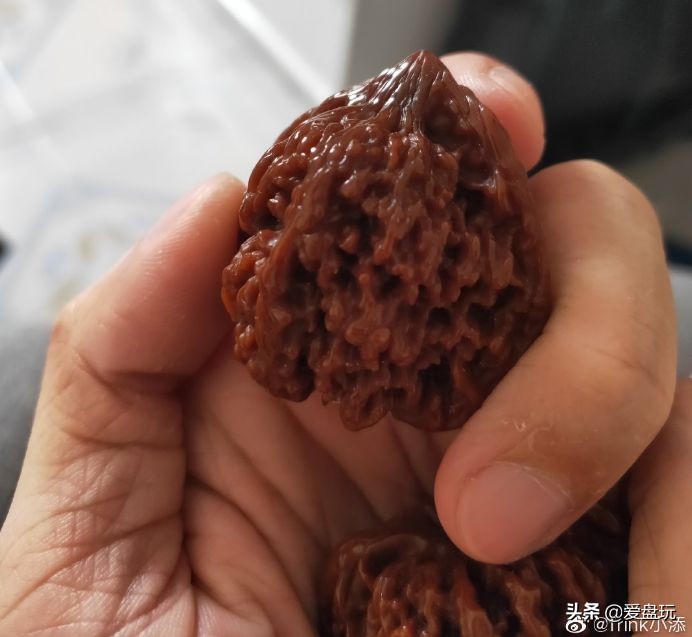 强迫症凤眼菩提,玉化星月盘玩后的效果