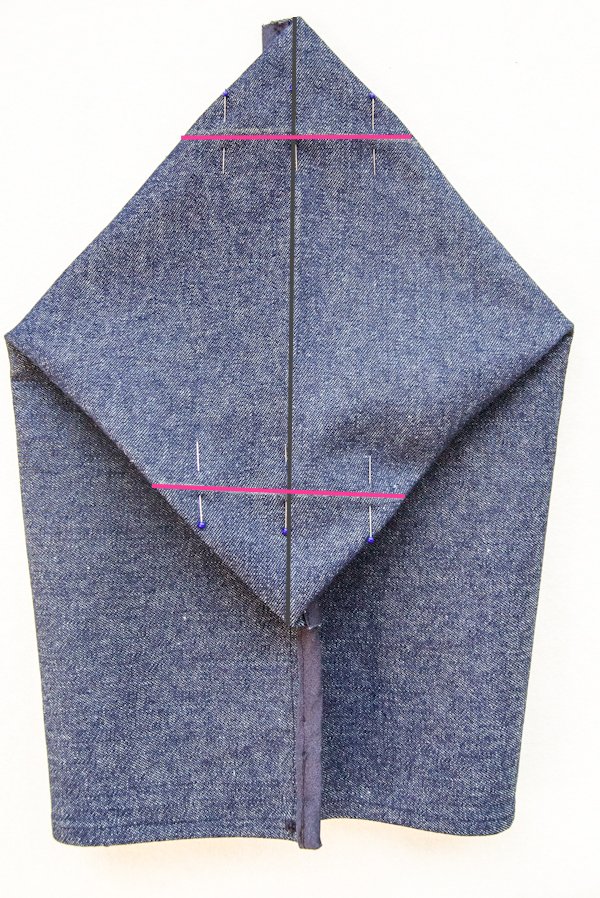 自制无拉链布行李包最简单的,自制行李收纳包