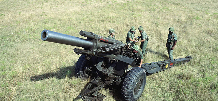 志愿军155毫米榴弹炮,m1式155毫米榴弹炮