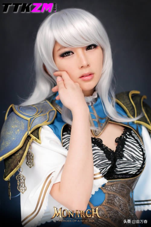 恶魔战士女王蜂cosplay,赛博朋克面罩女cosplay