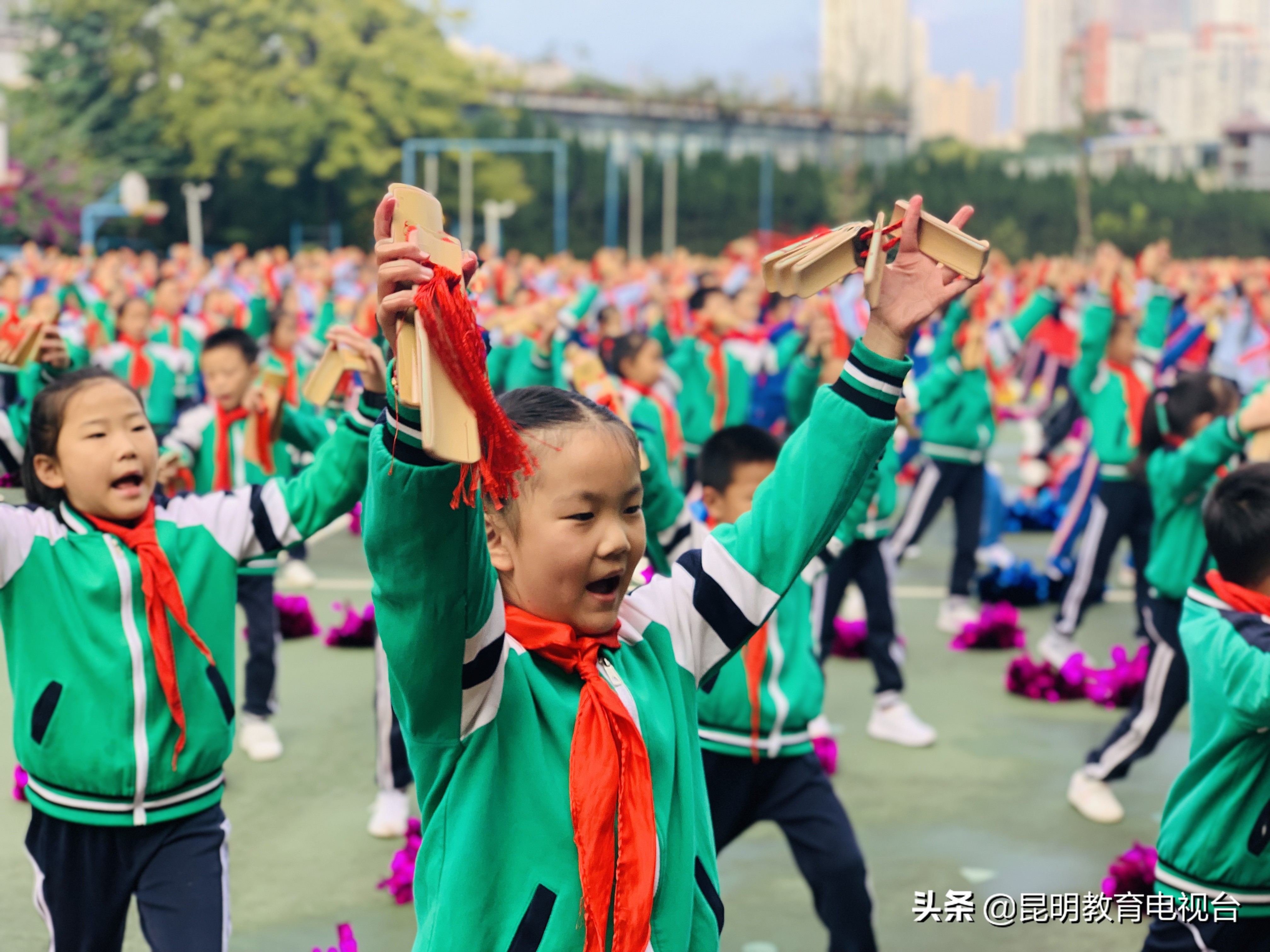 花园小学最美大课间,金康园小学特色大课间活动