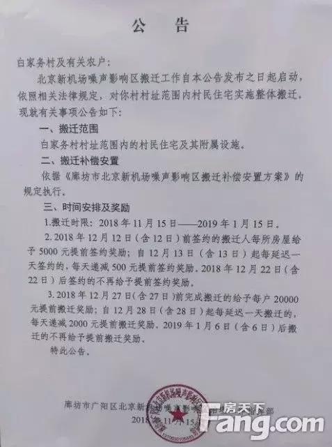 廊坊广阳区2022拆迁村子名单,廊坊2018广阳要拆迁的村