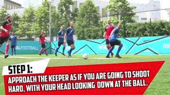 5人制足球射门训练教案,足球点球射门小技巧