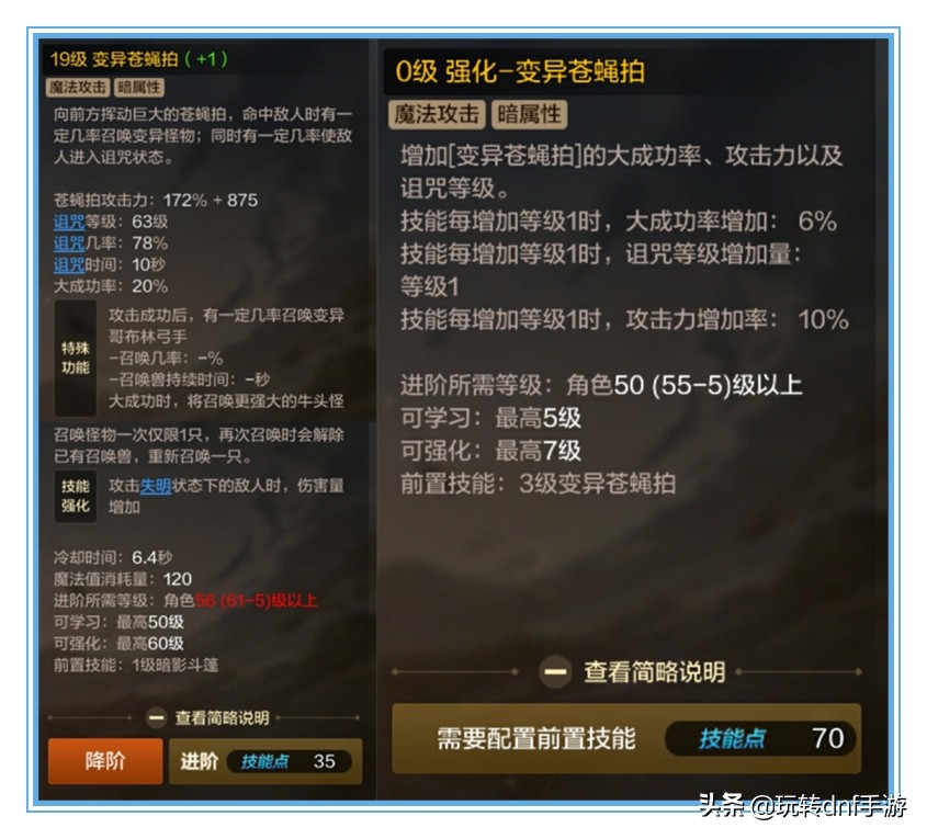 dnf手游魔道学者技能加点,魔道学者buff技能