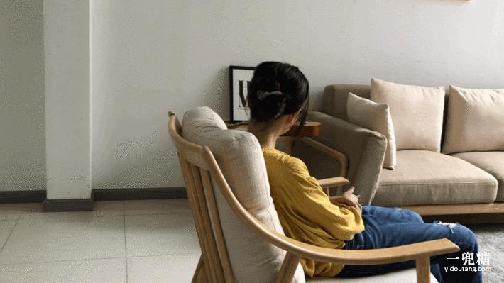 选好家具3件套，1小时打造北欧风客厅丨实测汉哲家具白蜡木系列