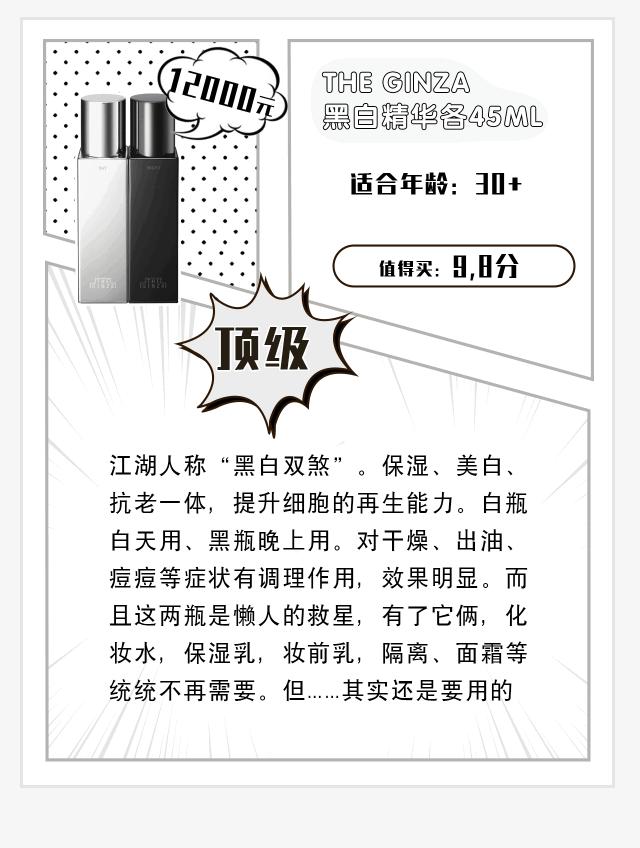 公认最好的精华液,公认好用的精华液