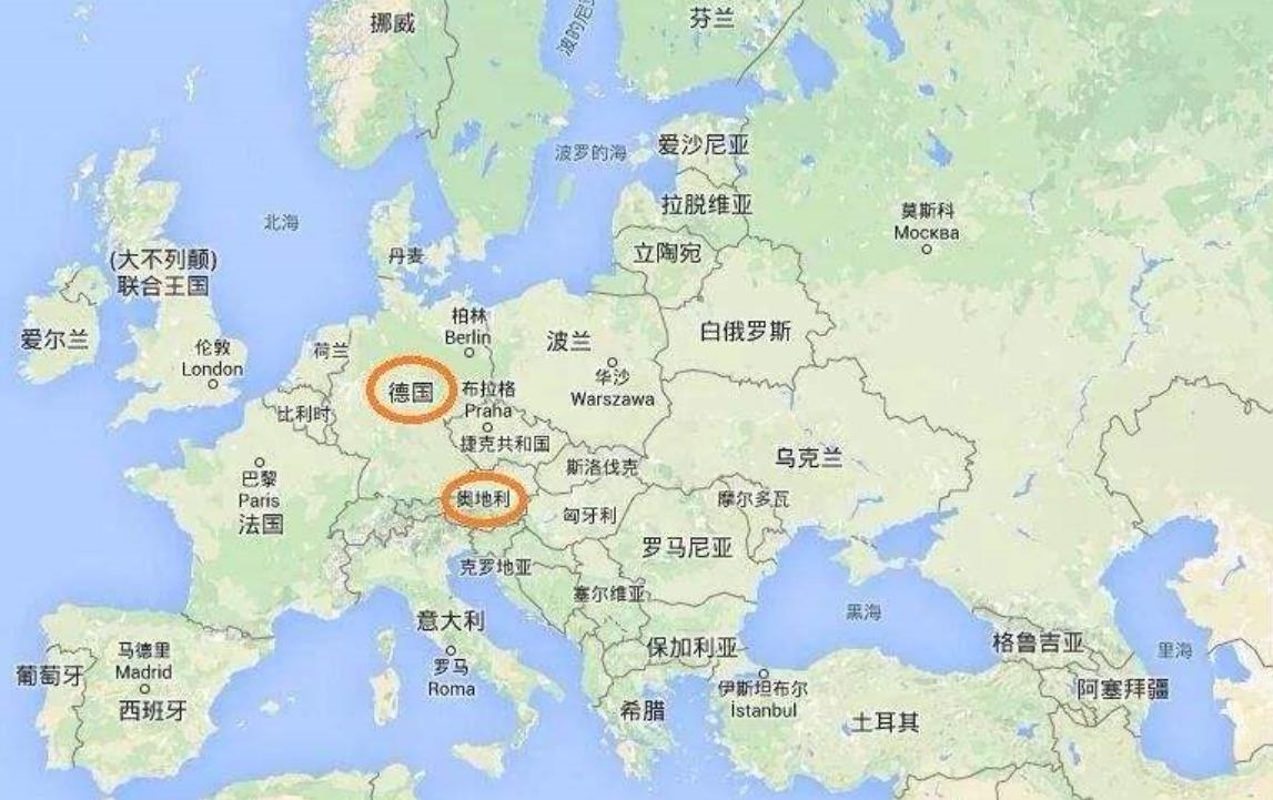 德国的兄弟国,德国没有出海口