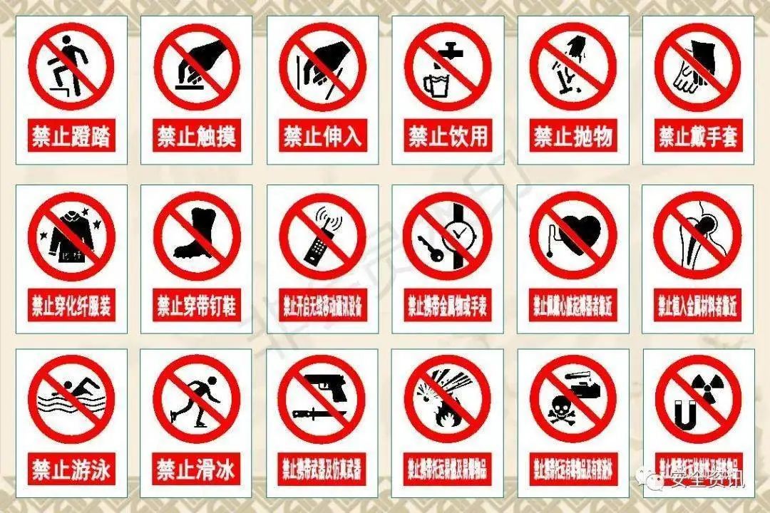 安全标志常见的八种,最新安全标志使用原则与要求