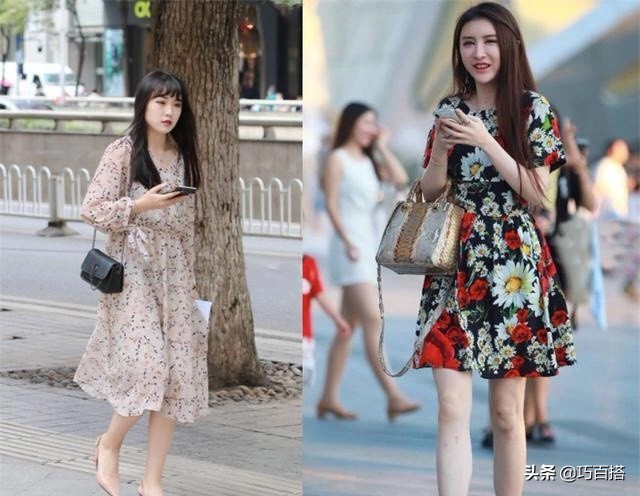 碎花裙如何穿得惊艳好看,碎花裙这样穿气质又温柔