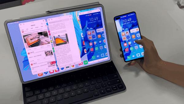 华为m68.4寸平板升级鸿蒙系统,用上麒麟芯片的华为平板