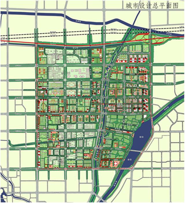 聊城市新区街道控制性规划图,聊城新区总体规划图