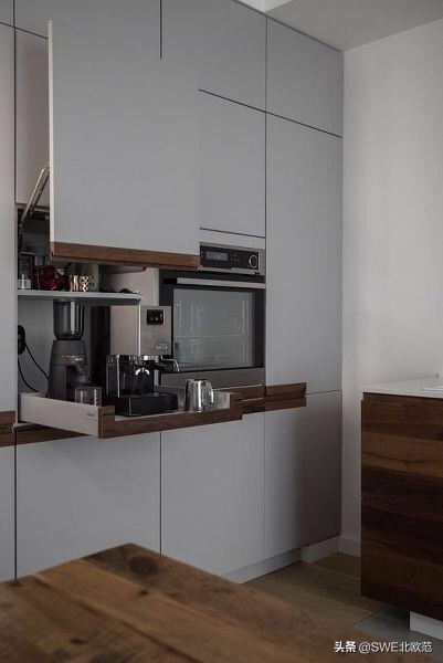 碾压全小区的厨房电器收纳鬼才！年轻人，来见识一下