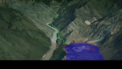318国道最险的道路,318国道最危险路线实拍