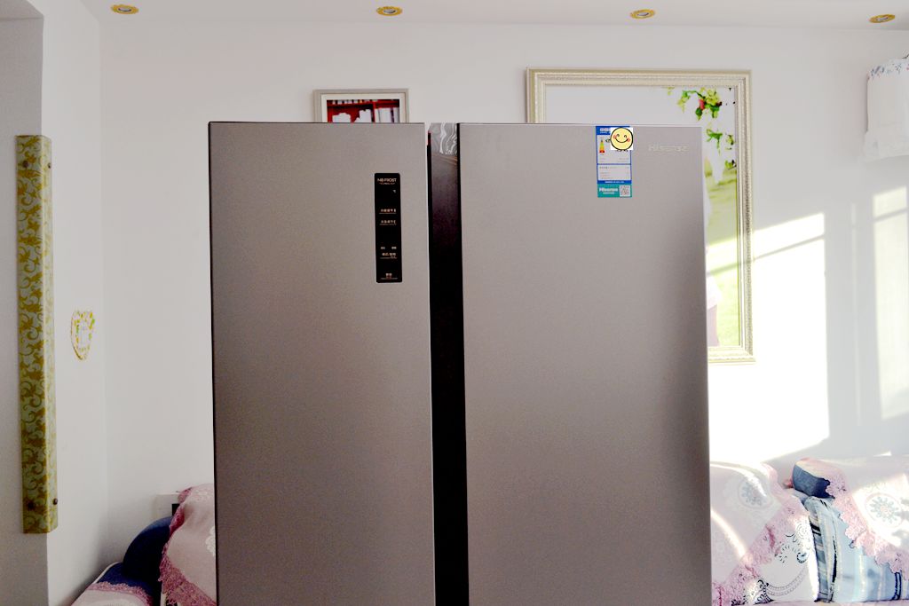 海信最小对开门冰箱,海信双开门超薄冰箱