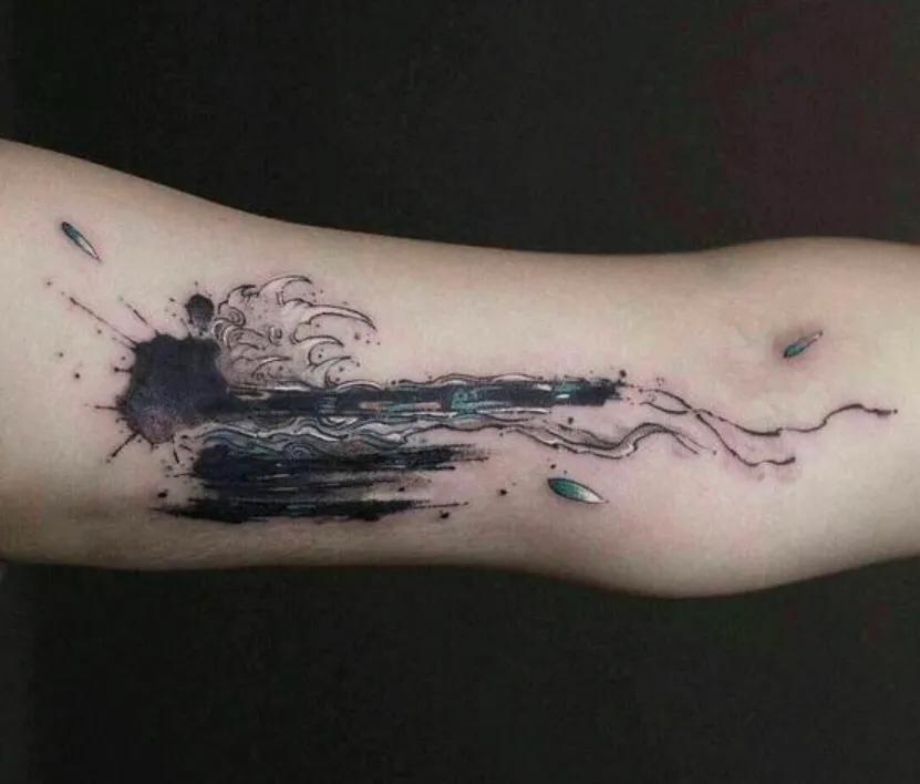 水墨纹身素材,本期素材