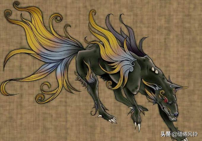 全部山海经神兽彩图,山海经76种神兽图片及名字