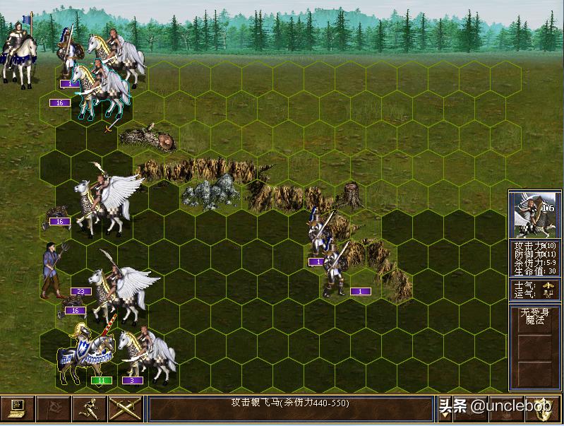 英雄无敌3打比蒙的图,英雄无敌3死亡阴影与深渊号角