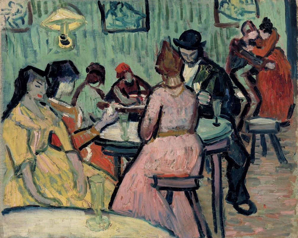 梵高一笔醒图,梵高发疯前最后一幅画