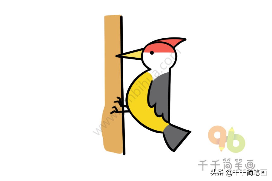 幼儿简笔画入门动物图片,2-6岁幼儿启蒙动物简笔画