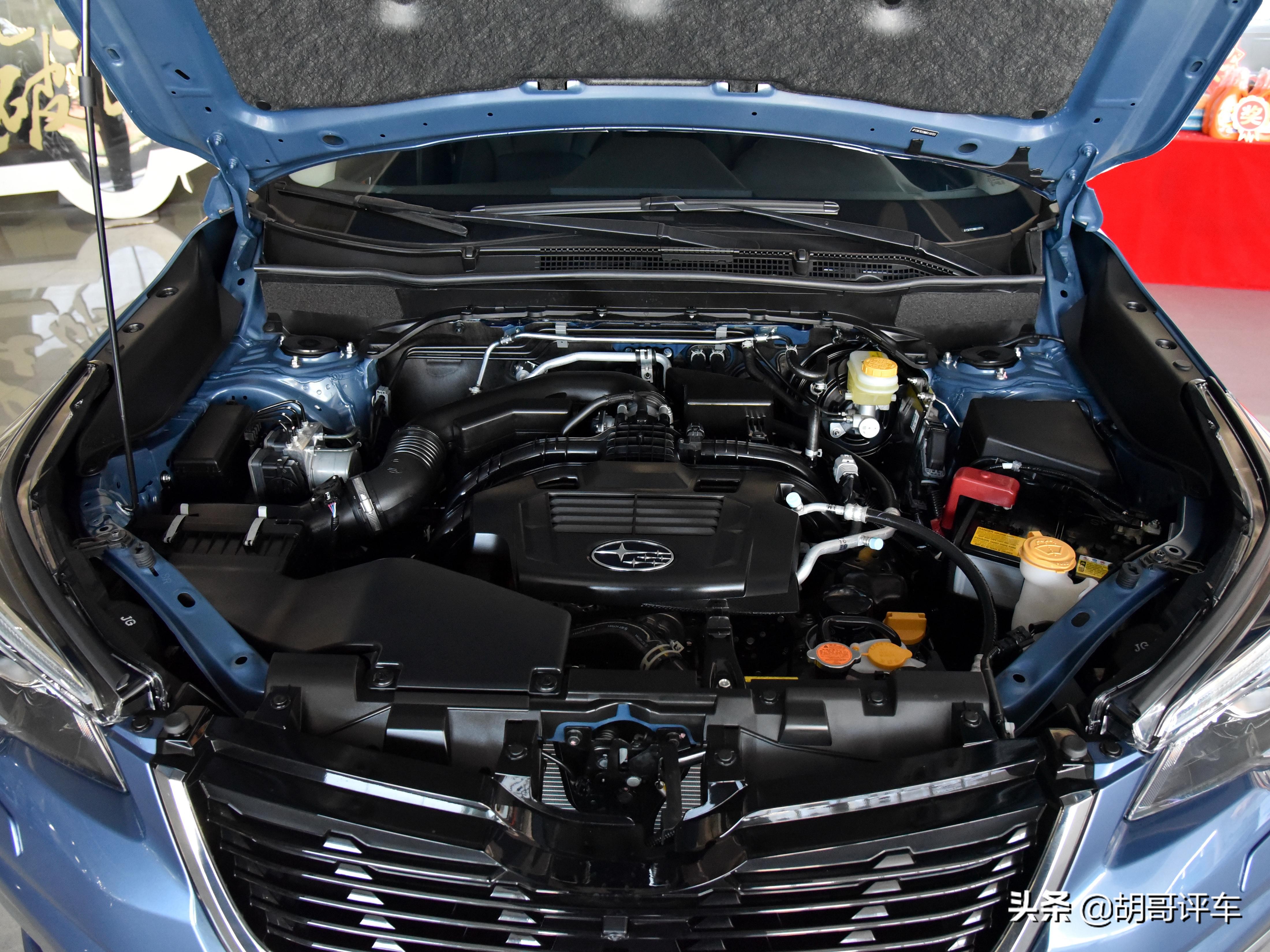 全系水平对置发动机,做工用料很良心,实拍斯巴鲁森林人