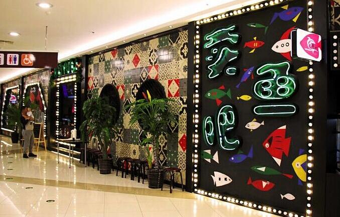 餐厅墙绘推荐,适合小吃店的墙绘