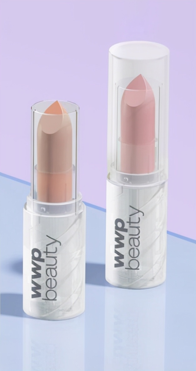 大牌高颜值化妆品彩妆简约水晶口红产品包装设计-大字会创意设计