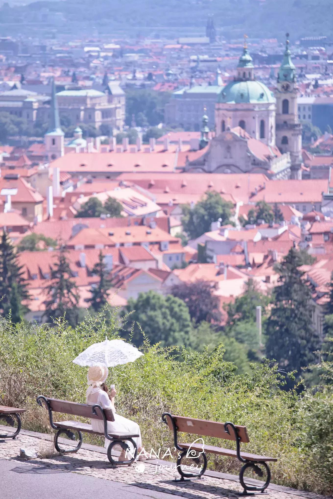 布拉格拍全景最佳位置,布拉格游览地图