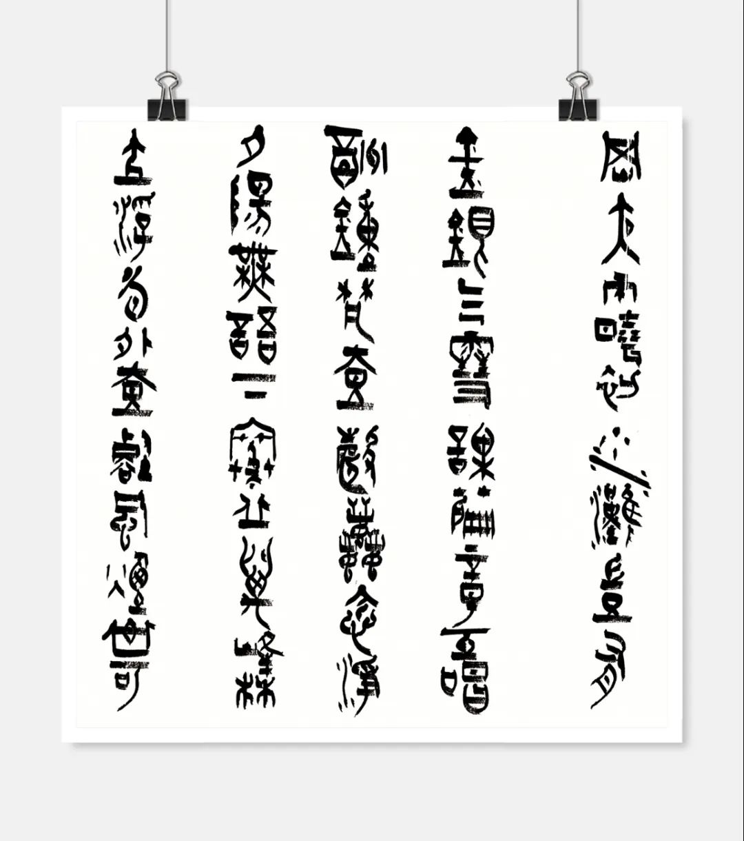 诗书画三绝书法作品欣赏,龙鳞装威尼斯国际艺术双年展