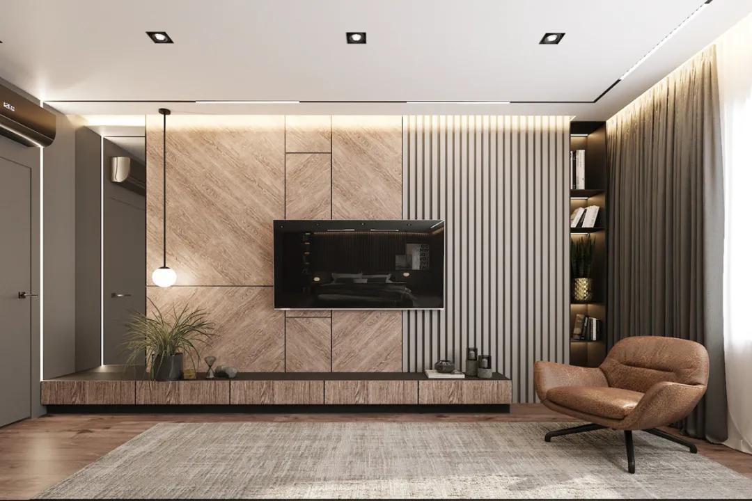 100款实用性电视背景墙,电视背景墙20款壁画