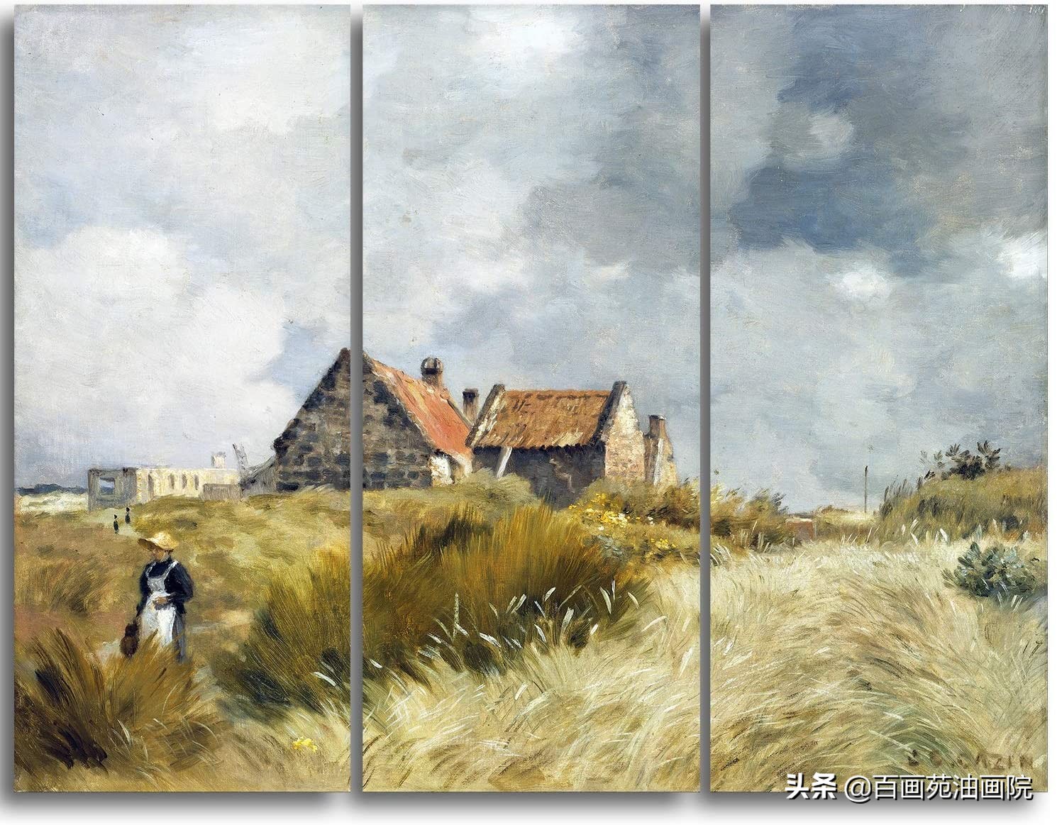 油画风景作品创作说明,油画风景画法技巧