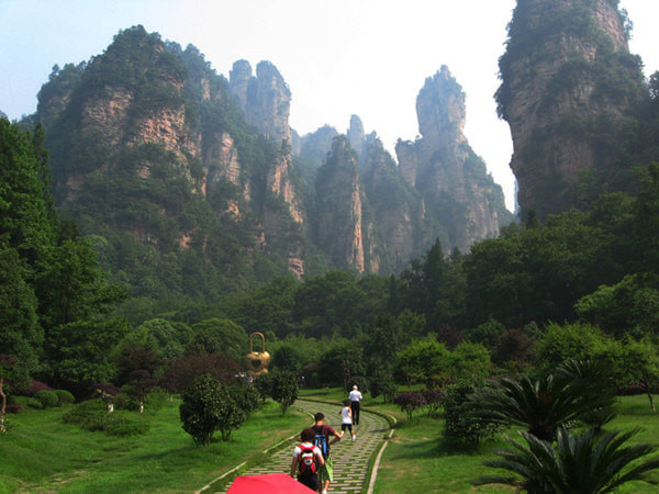 张家界天门山大自然鬼斧神工,到张家界天门山自由行攻略图片