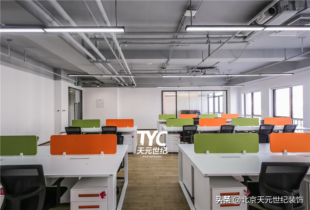 海淀国际化办公室装修设计案例,宝山创意办公室装修设计案例