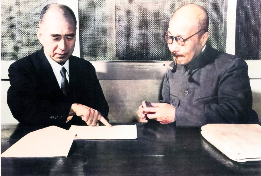 战犯老照片,处决日本七大战犯影像