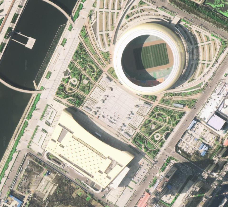 新体育馆设计效果图,造型奇特的体育场