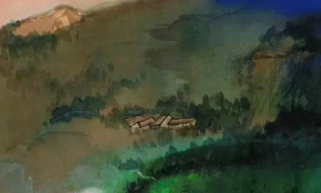 张大千山水画真迹大全,张大千十大经典神作