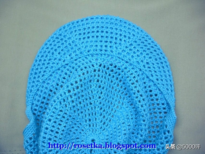 棒球夏凉帽的钩织方法,多种扇形花夏凉帽钩编视频教程