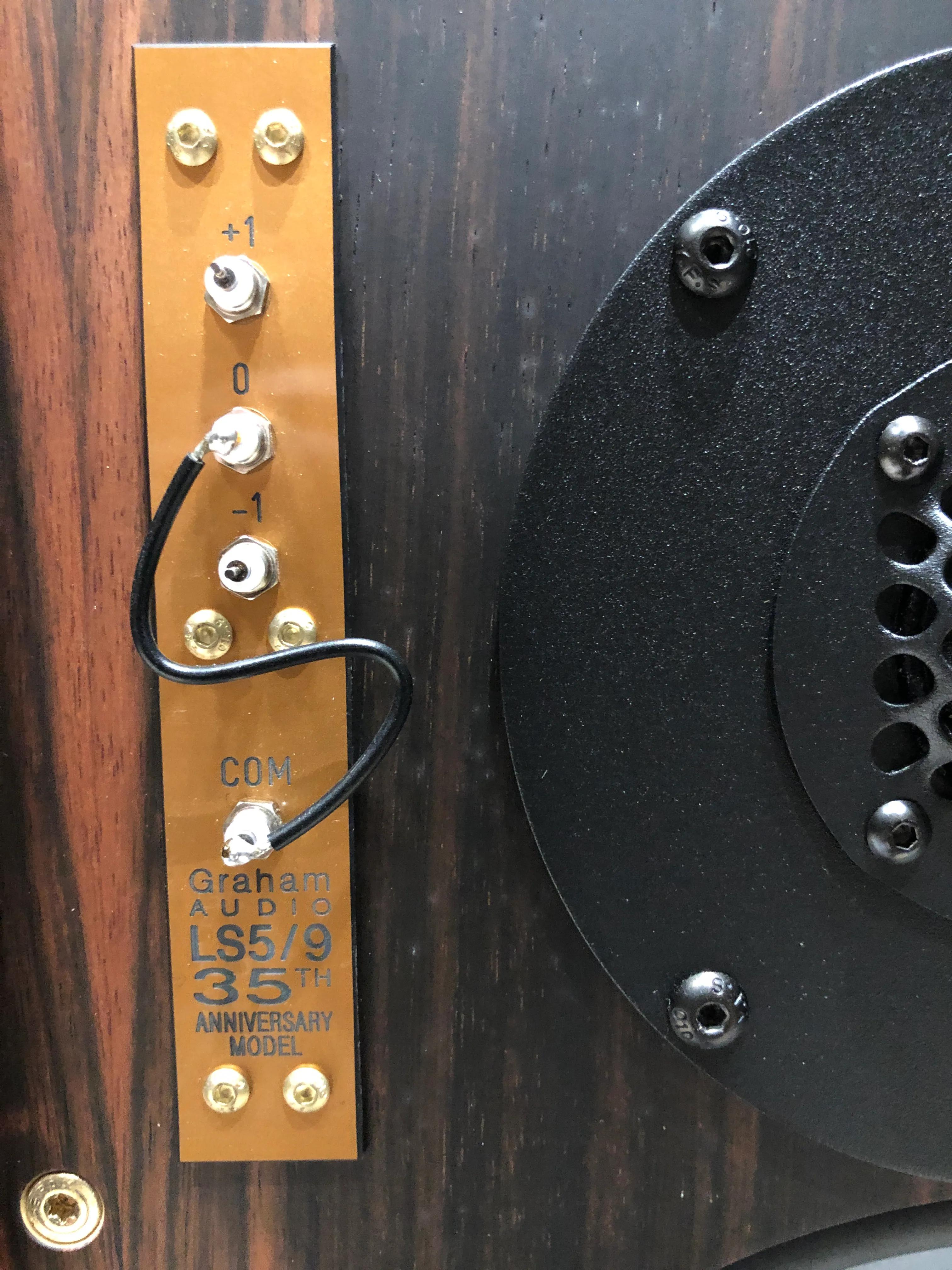 英国Grahamaudio贵涵LS5/935周年限量版音箱