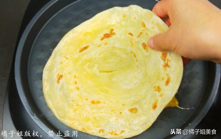 手抓饼制作馋嘴饼,手抓饼做法减肥吃法