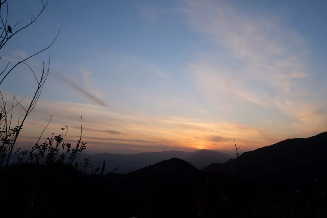 遇见香炉峰日落,2019抓住秋天的尾巴