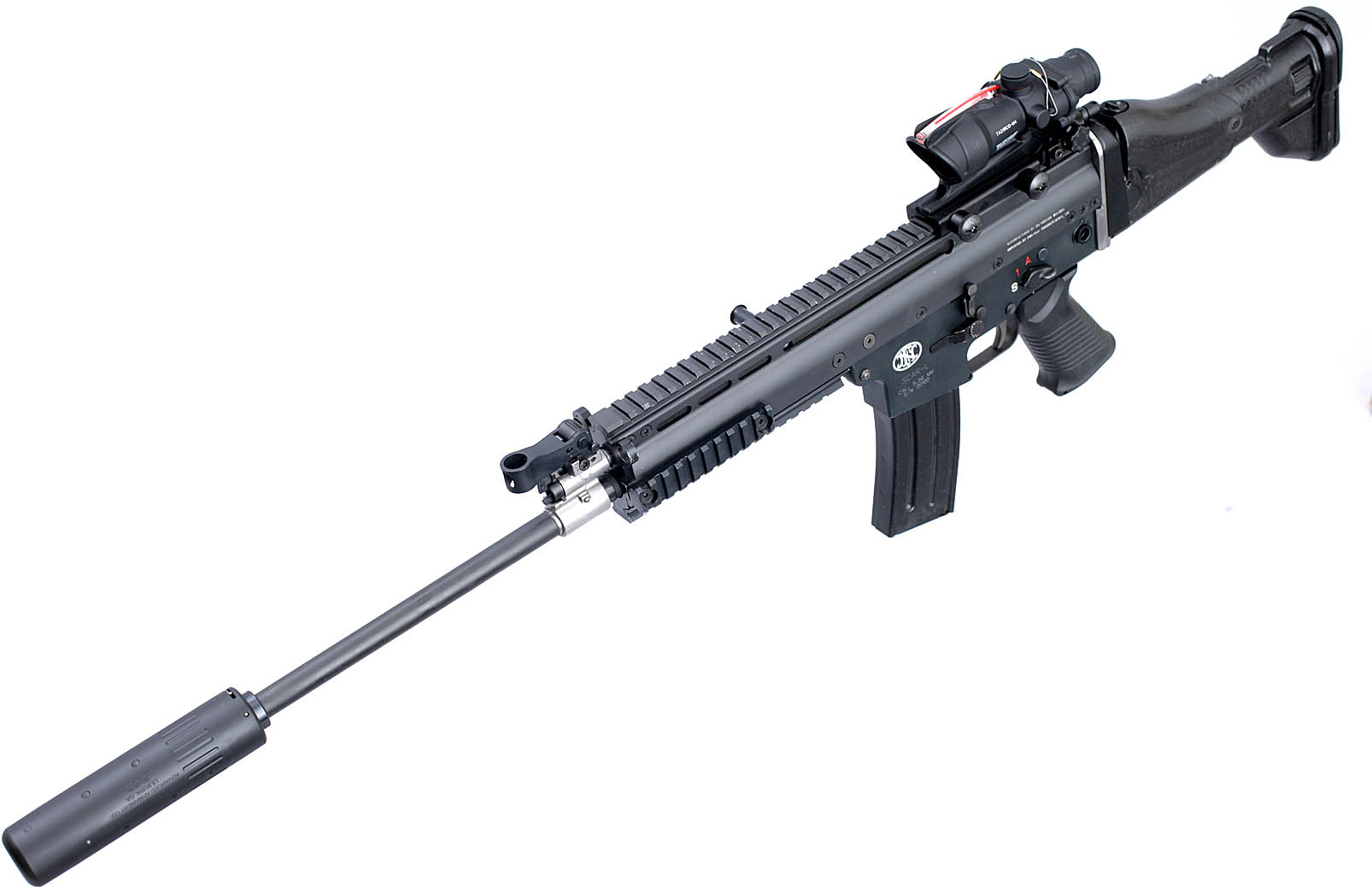 美军特种部队手持scar步枪,scar突击步枪美国特种部队被伏击