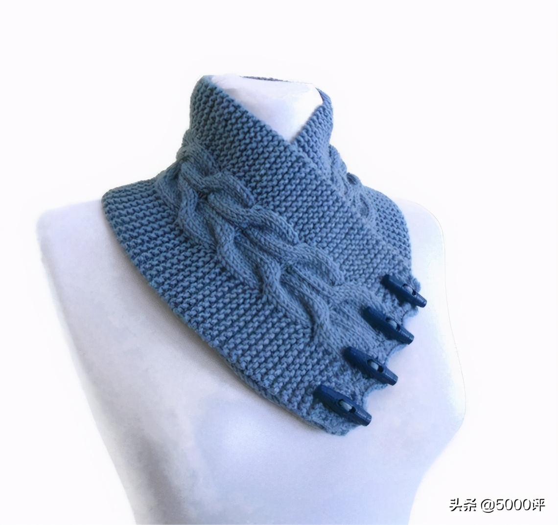 护颈椎小围巾编织,给颈椎一个完美的呵护