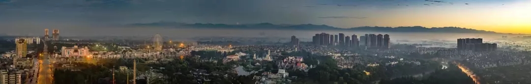 温江区幸福感城市,温江最美公园城市