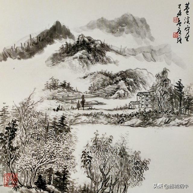 写生水墨画作品欣赏,水墨人物画写生作品欣赏