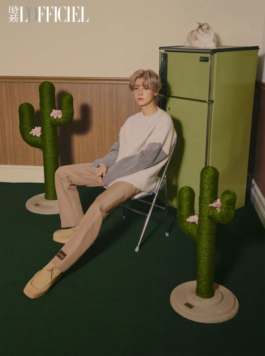 鹿晗对你的心动瞬间,鹿晗慢放舞蹈