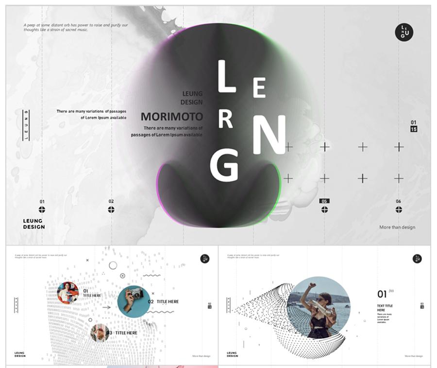 400套精简室内设计ppt,高大上的ppt设计图