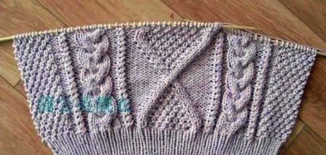 长款戴帽子大衣编织，冬天织一件很暖和