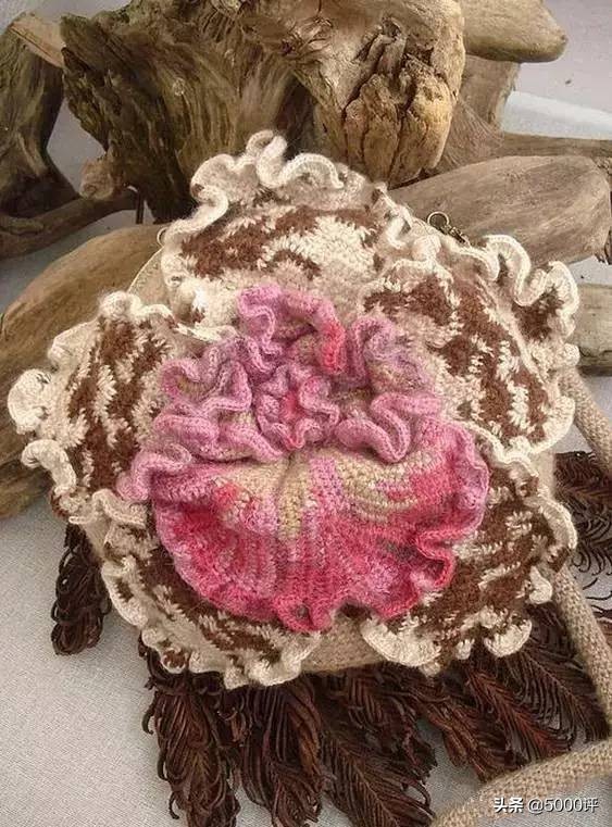 爱尔兰钩花包包,爱尔兰钩花包包图解