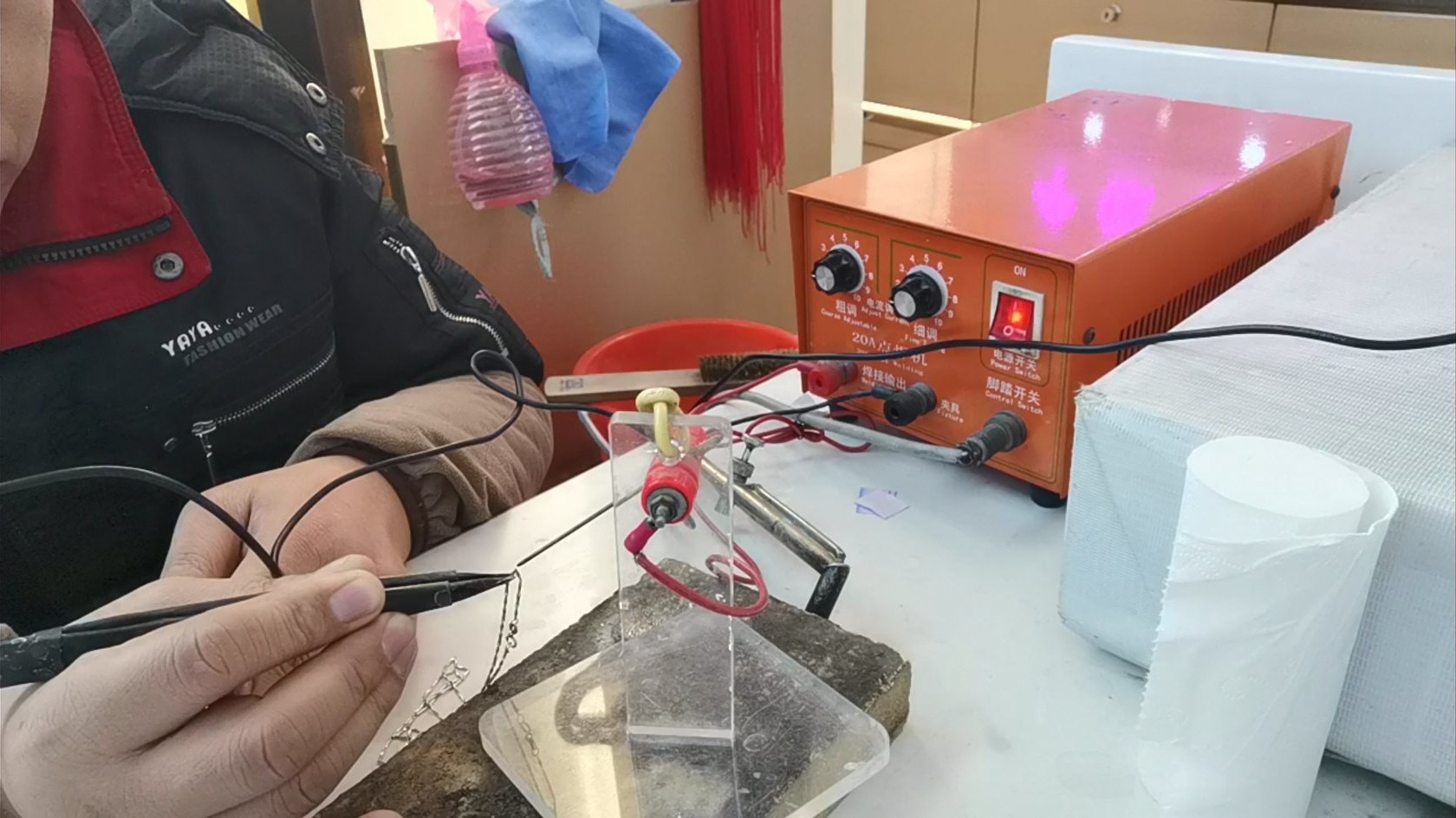 925银项链焊机使用方法,s925项链焊接视频