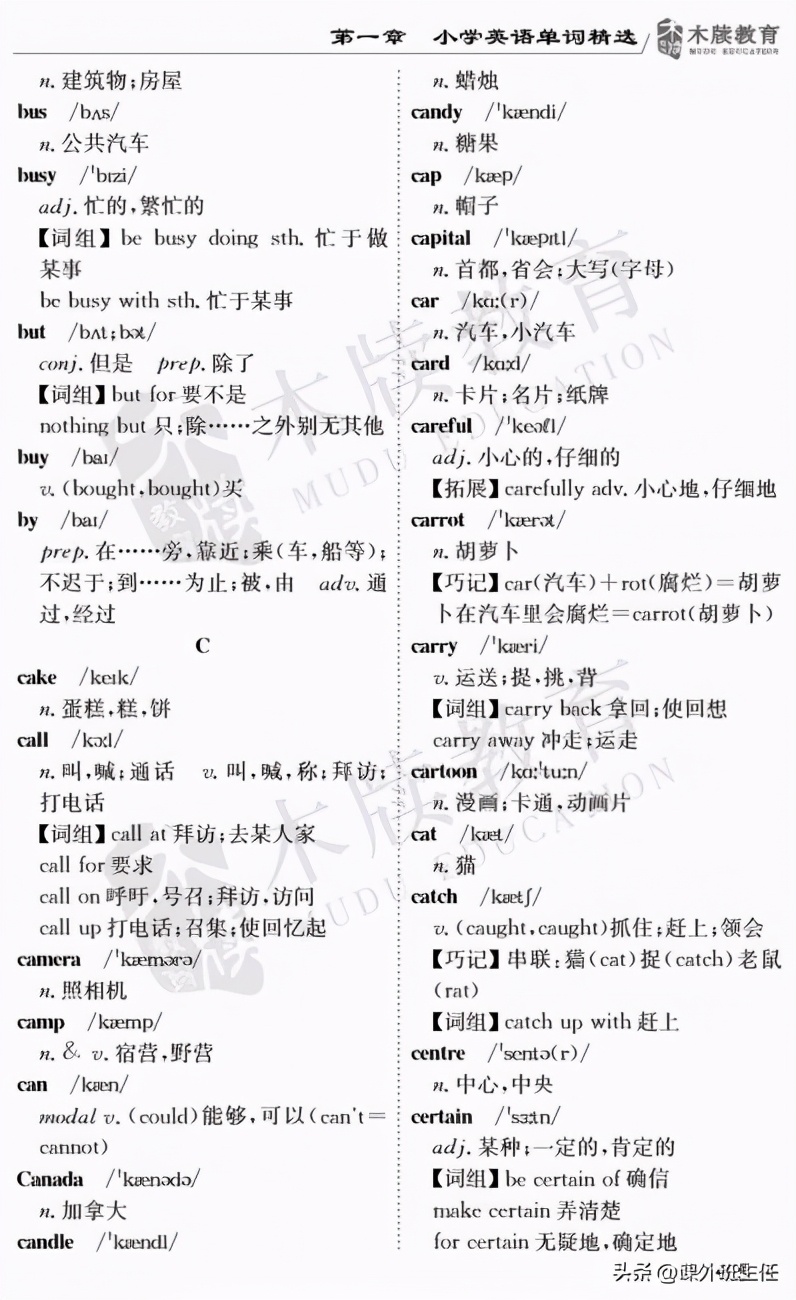 人教版小学1-6年级语数英全套教程,小学语数英知识宝典公式定律大全