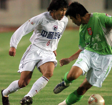 山东鲁能大连实德2006足协杯,2004年中超大连实德1:0山东鲁能